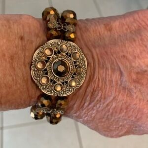 Gorgeous Gold and Bronze Bracelet